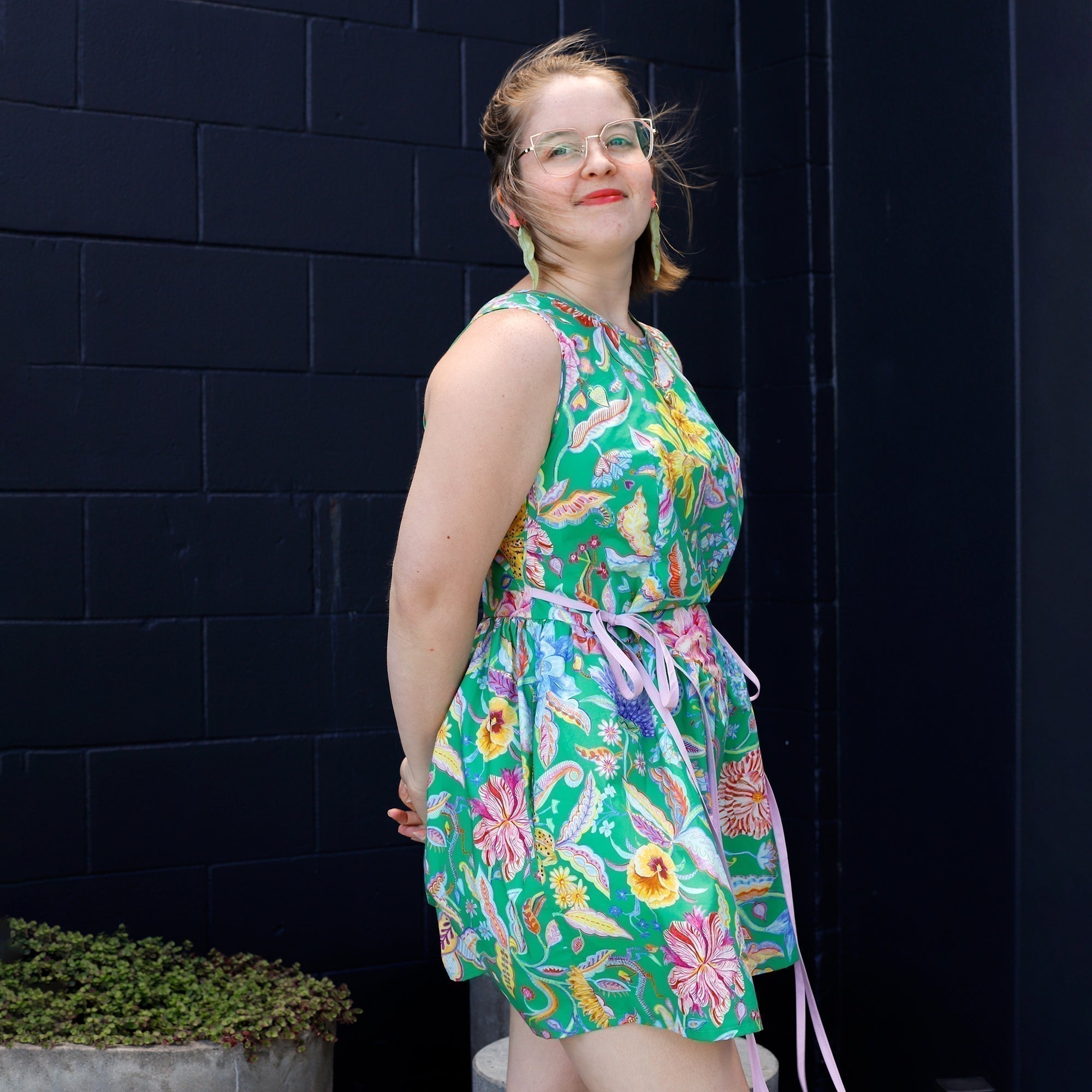 Ka　bibiy. willow dress 新品未使用タグ付き Staff Make - Bianca's Willow Dress – The Fabric Store NZ