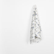 Flirty Floral Linen - Periwinkle