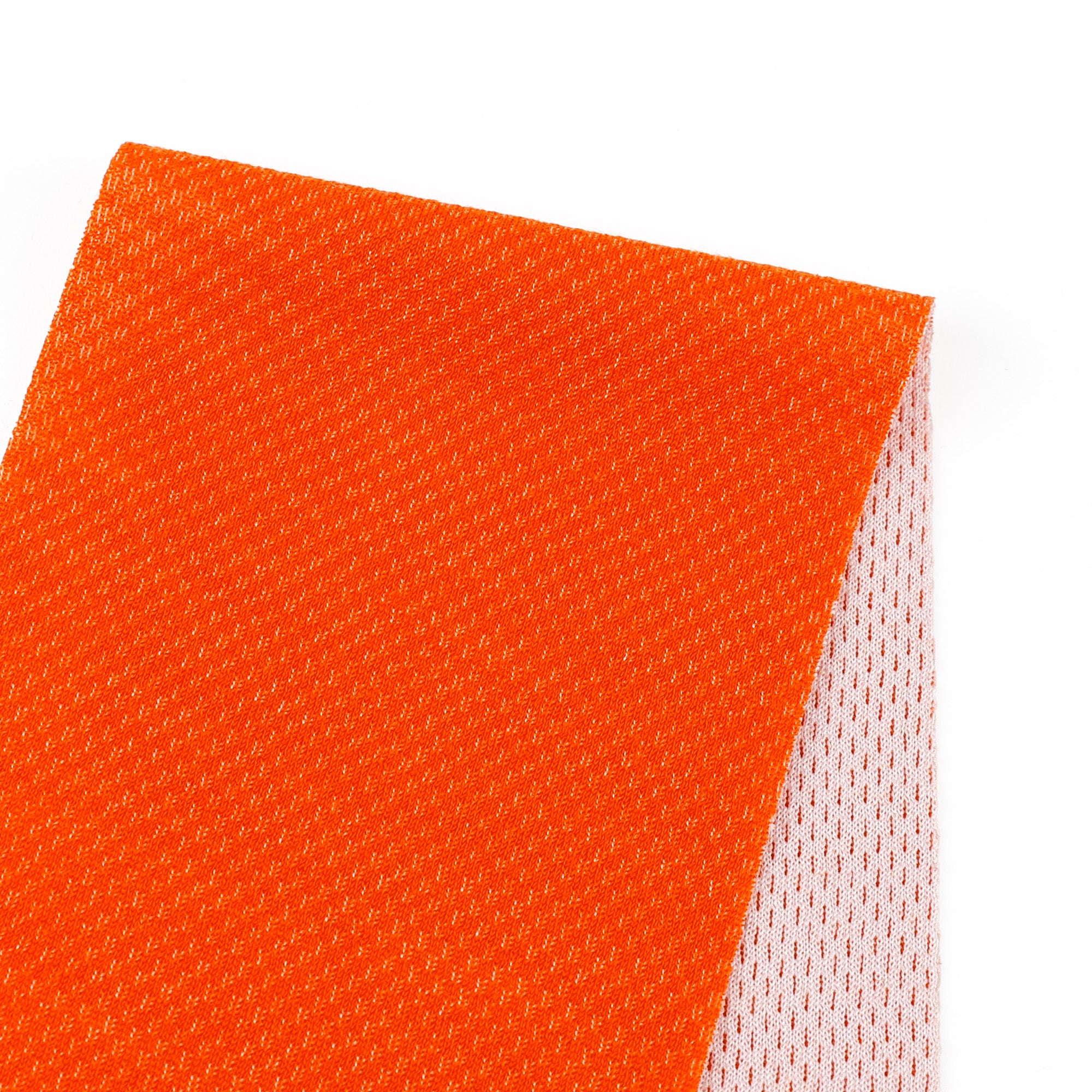 Merino / Poly Honeycomb Activewear - Mandarin