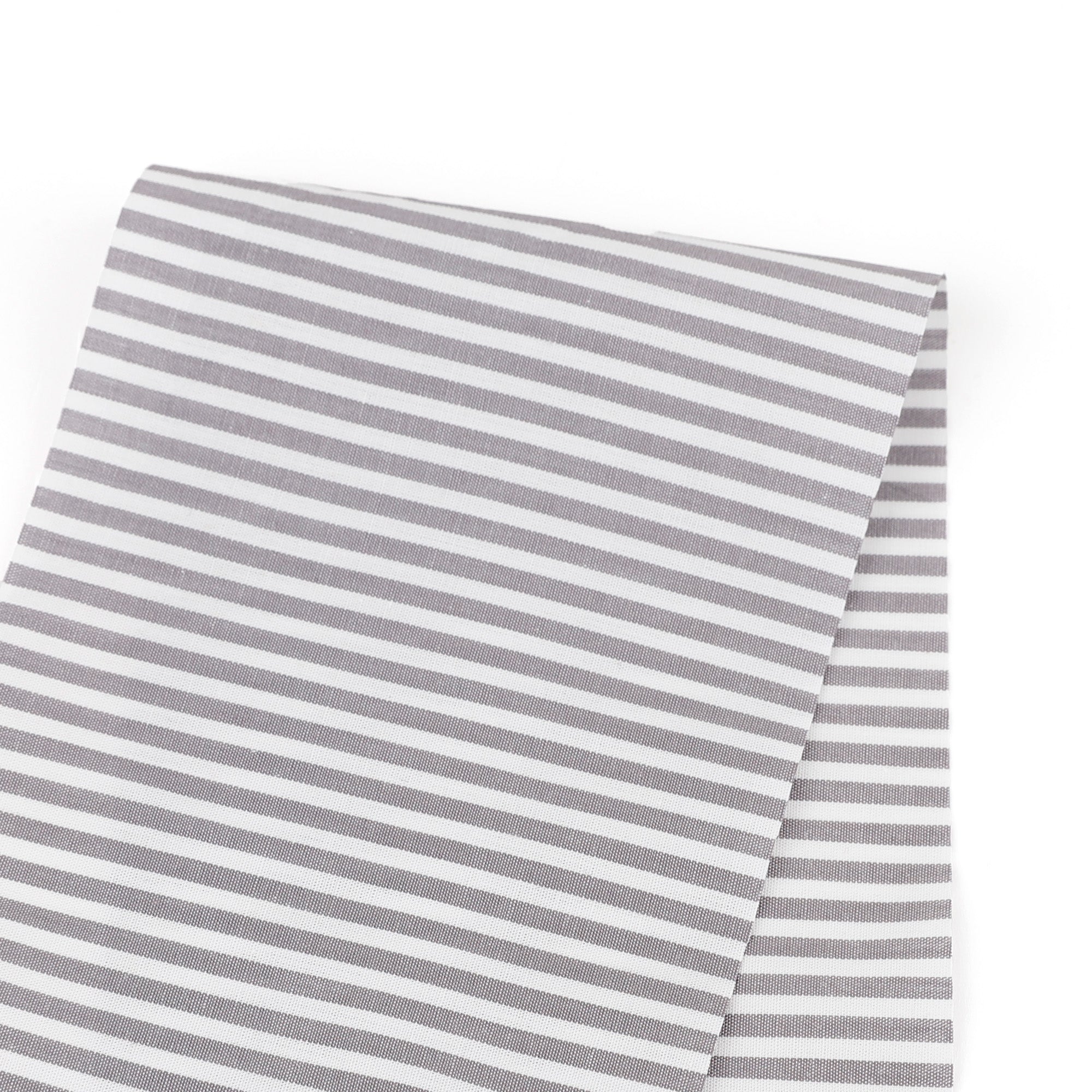 Stripe Cotton Shirting - Dove