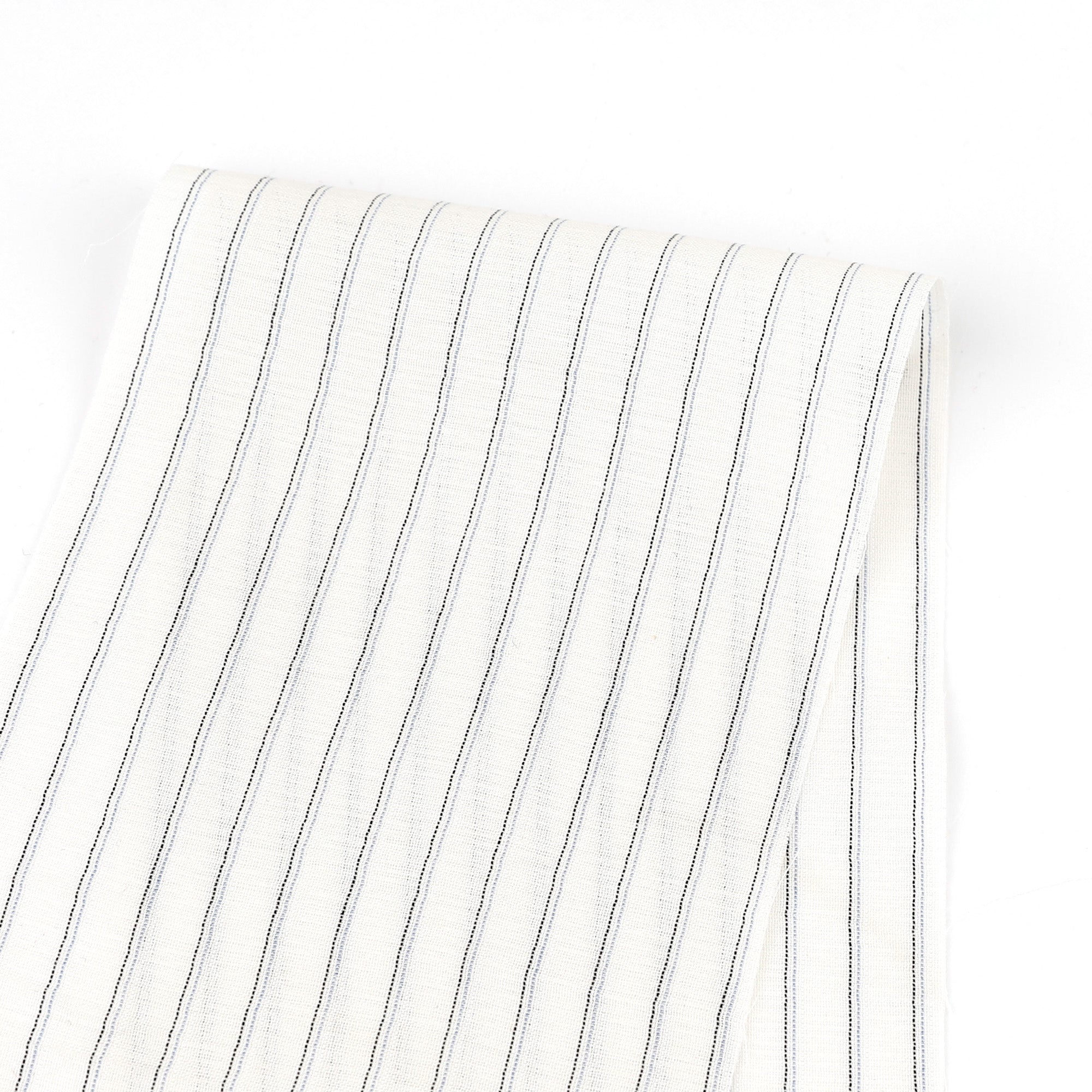 Twin Stripe Cotton Gauze - Yacht
