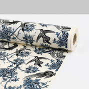 Hummingbird Cotton Sateen - Cream