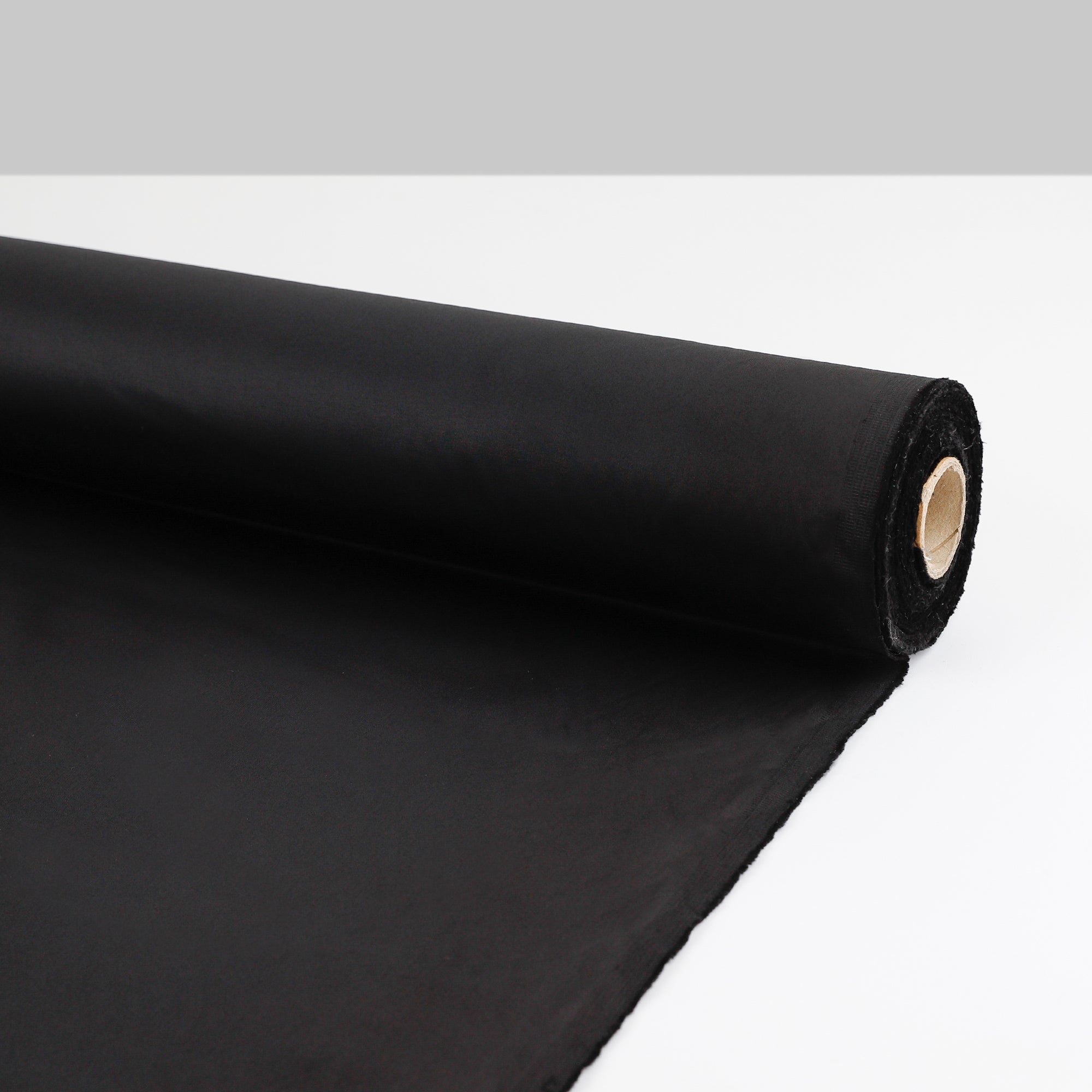 Crisp Cotton Sateen - Black