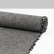 Stepped 2 Tone Heavyweight Cotton - Black