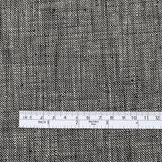 Stepped 2 Tone Heavyweight Cotton - Black