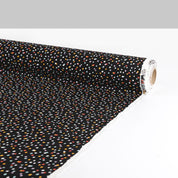 Fairy Bread Viscose / Rayon Crepe - Black