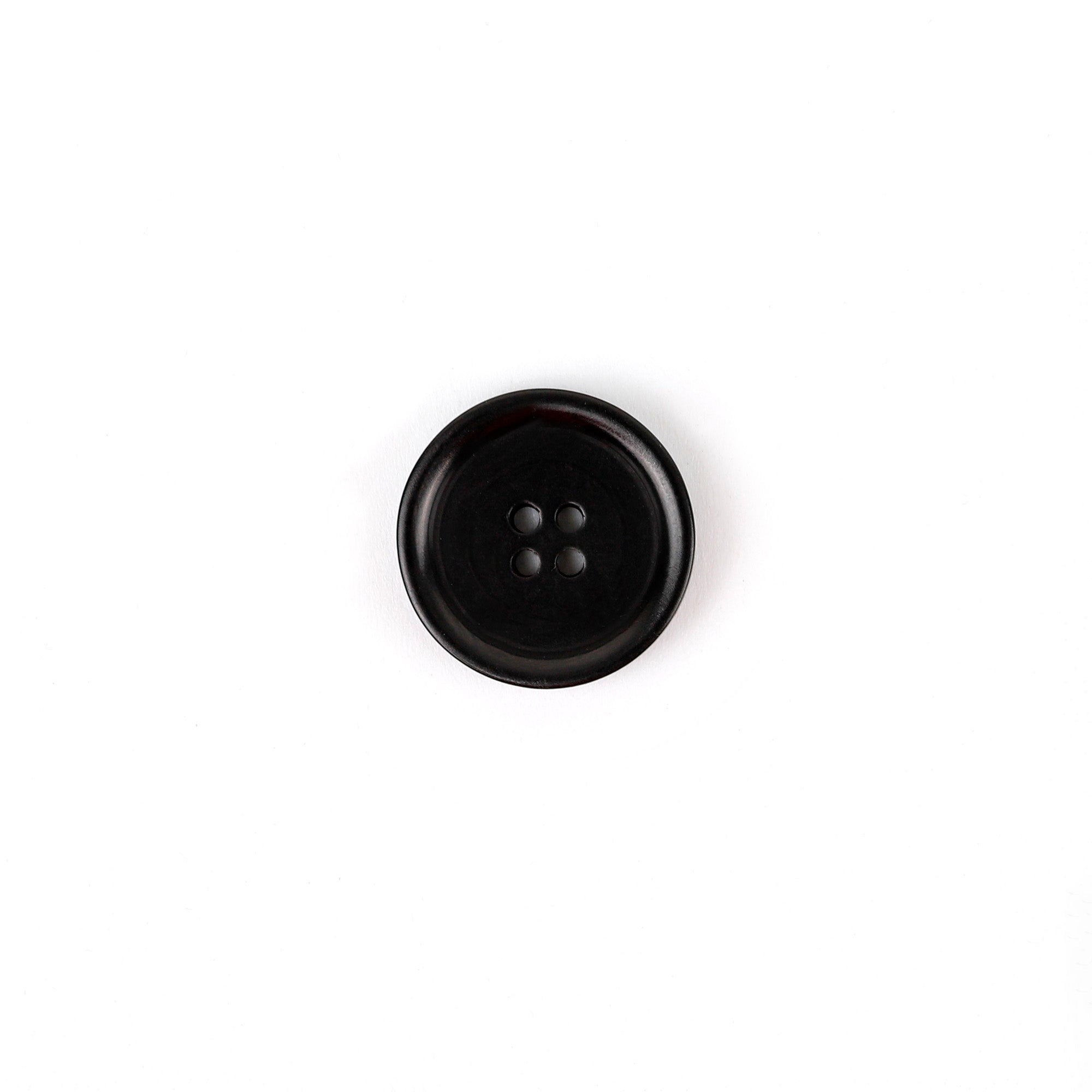 Corozo Button 40L - Black