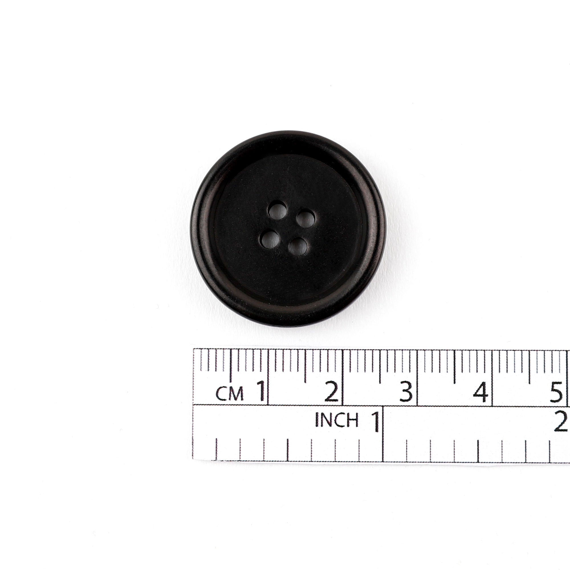 Corozo Button 40L - Black