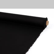 Stretch Cotton / Nylon Sateen - Black