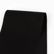 Stretch Cotton / Nylon Sateen - Black
