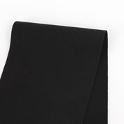 Stretch Crepe Back Knit - Black