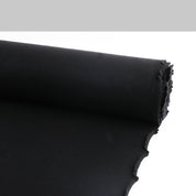 Virgin Wool / Poly Melton Coating - Black