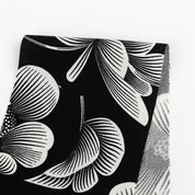 Magnolia Poly Crepe - Black
