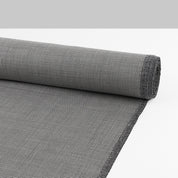 Mini Houndstooth Wool Suiting - Black / White