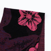 Woodland Flowers Merino Jacquard - Berries