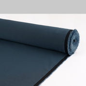 Reversible Stretch Cotton Nylon - Blue / Black