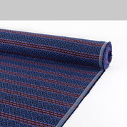 Diamond Stripe Jacquard - Violet