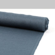 Plain Weave Midweight Linen - Steel Blue