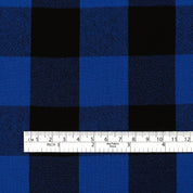Buffalo Check Rayon - Blue