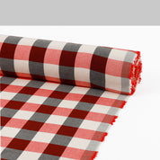 Buffalo Check Rayon - Red