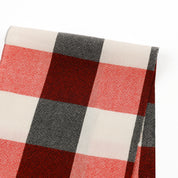 Buffalo Check Rayon - Red