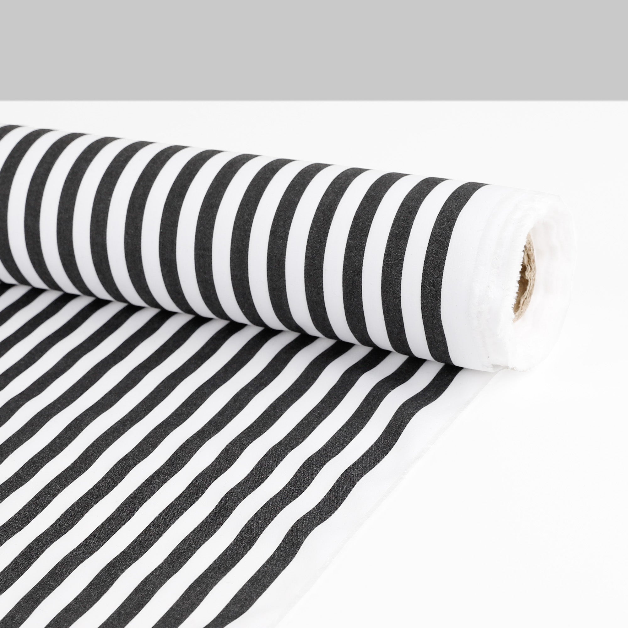 Bold Warp Stripe Cotton - Black