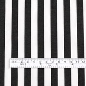 Bold Warp Stripe Cotton - Black