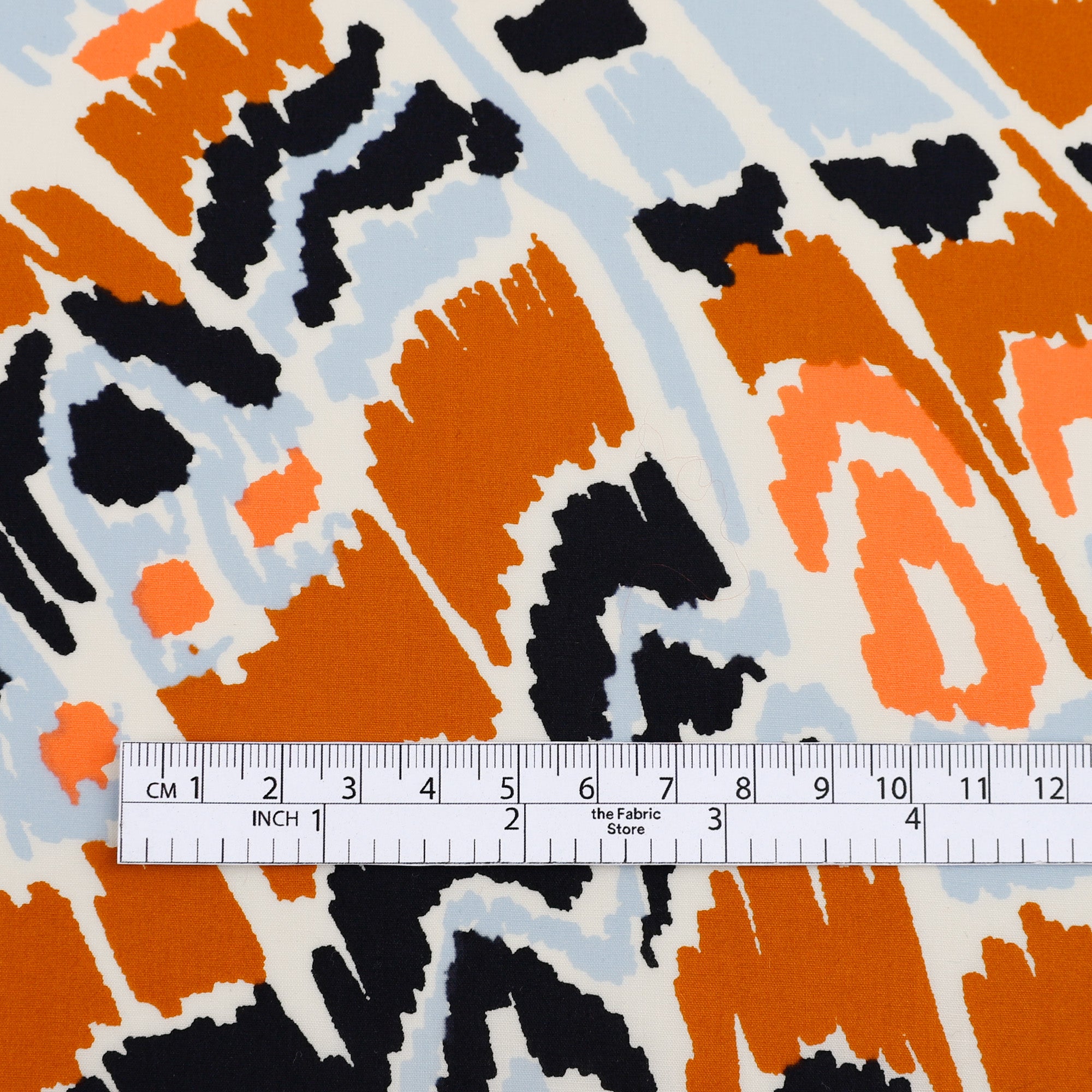 Butterfly Wing Cotton - Burnt Orange