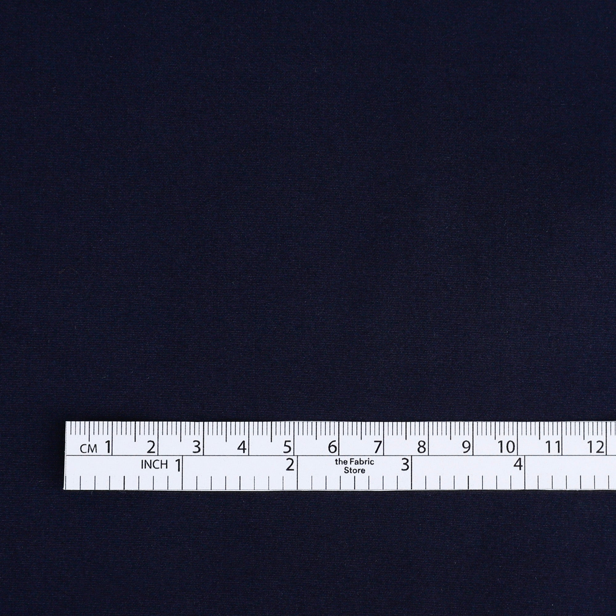 Stretch Cotton / Nylon Poplin - Navy