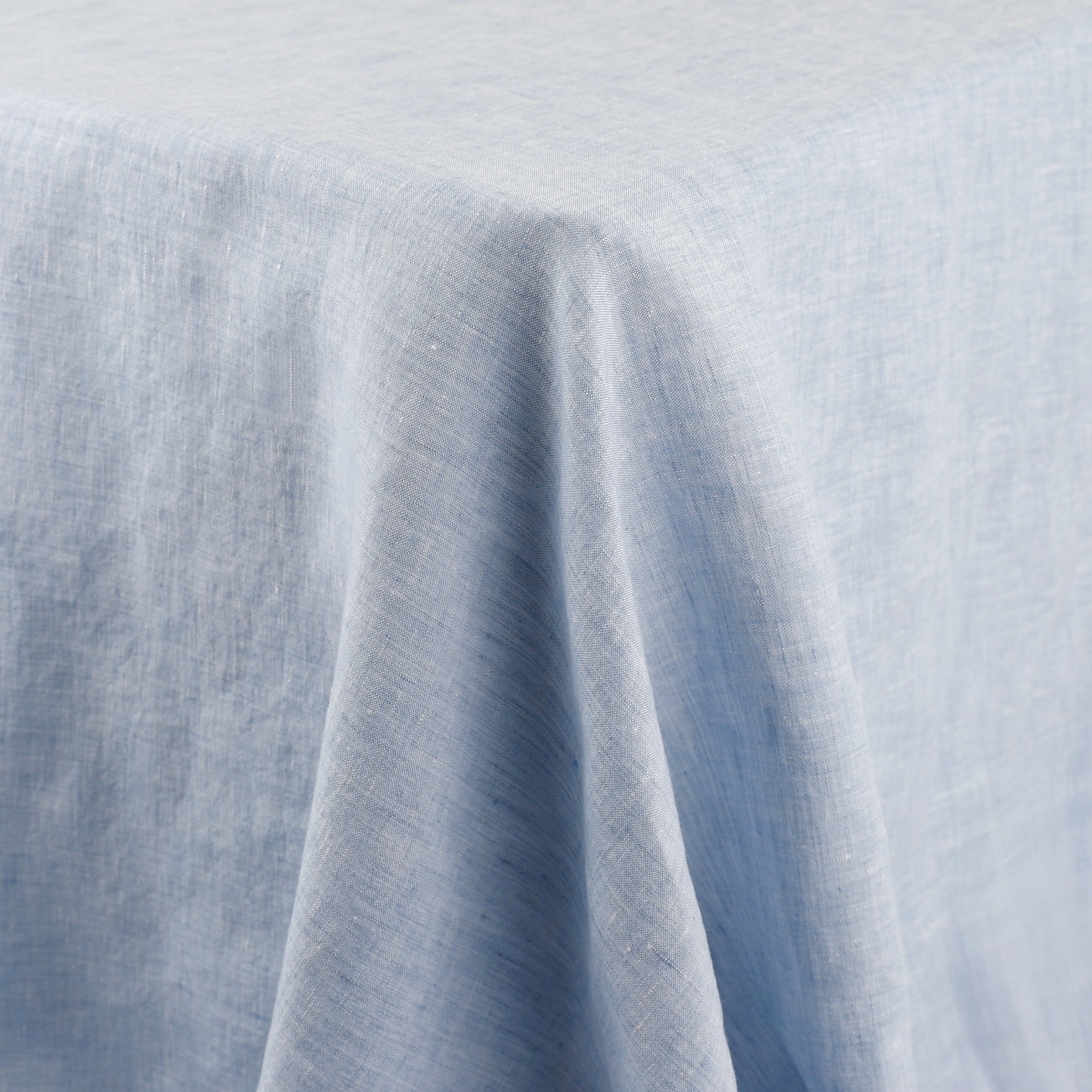 Tumbled Chambray Linen - Sky