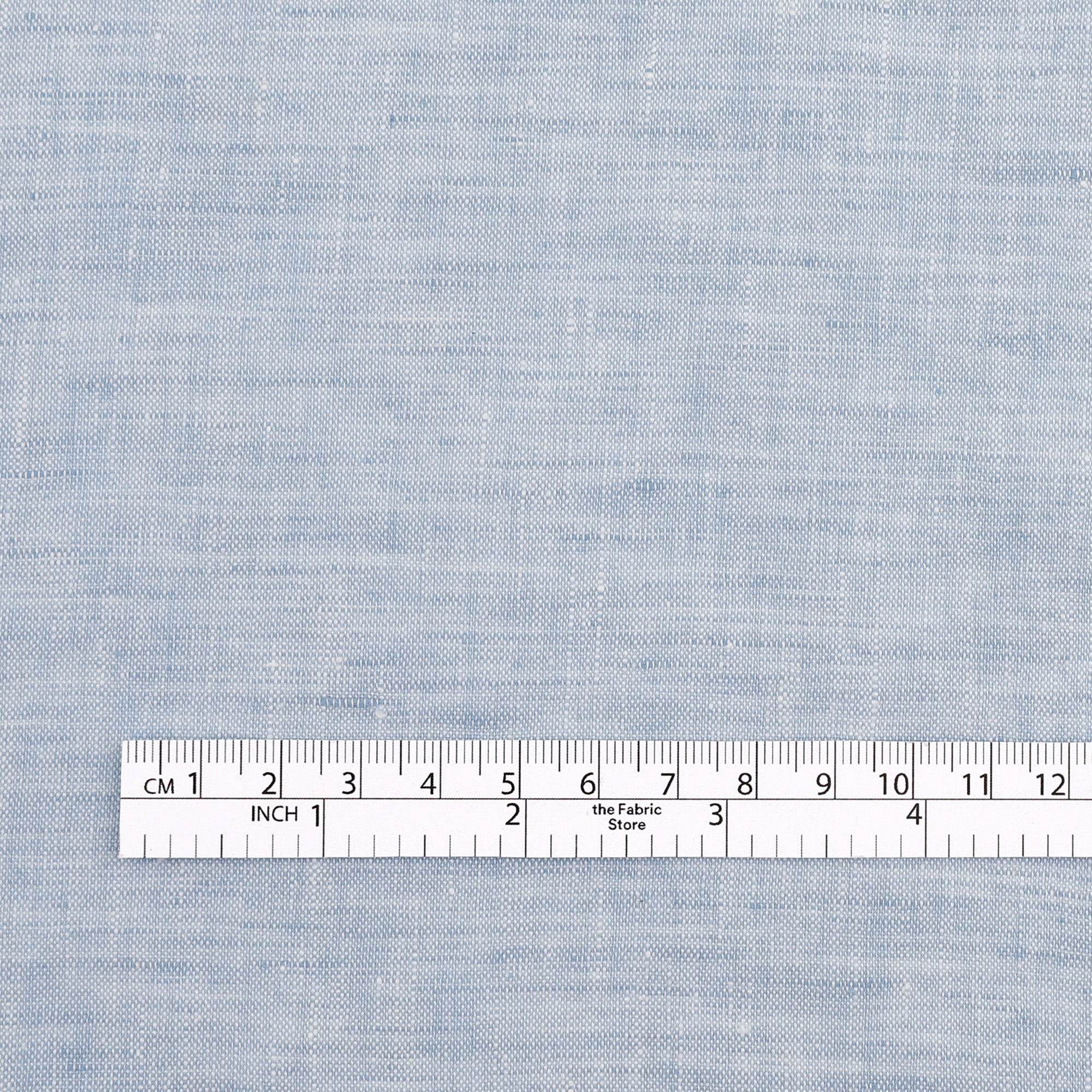Tumbled Chambray Linen - Sky