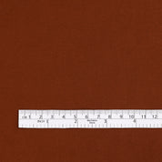 Narrow Stretch Cotton Twill - Burnt Umber
