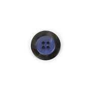Contrast Rim Poly Button 22mm - Lavender / Smoke