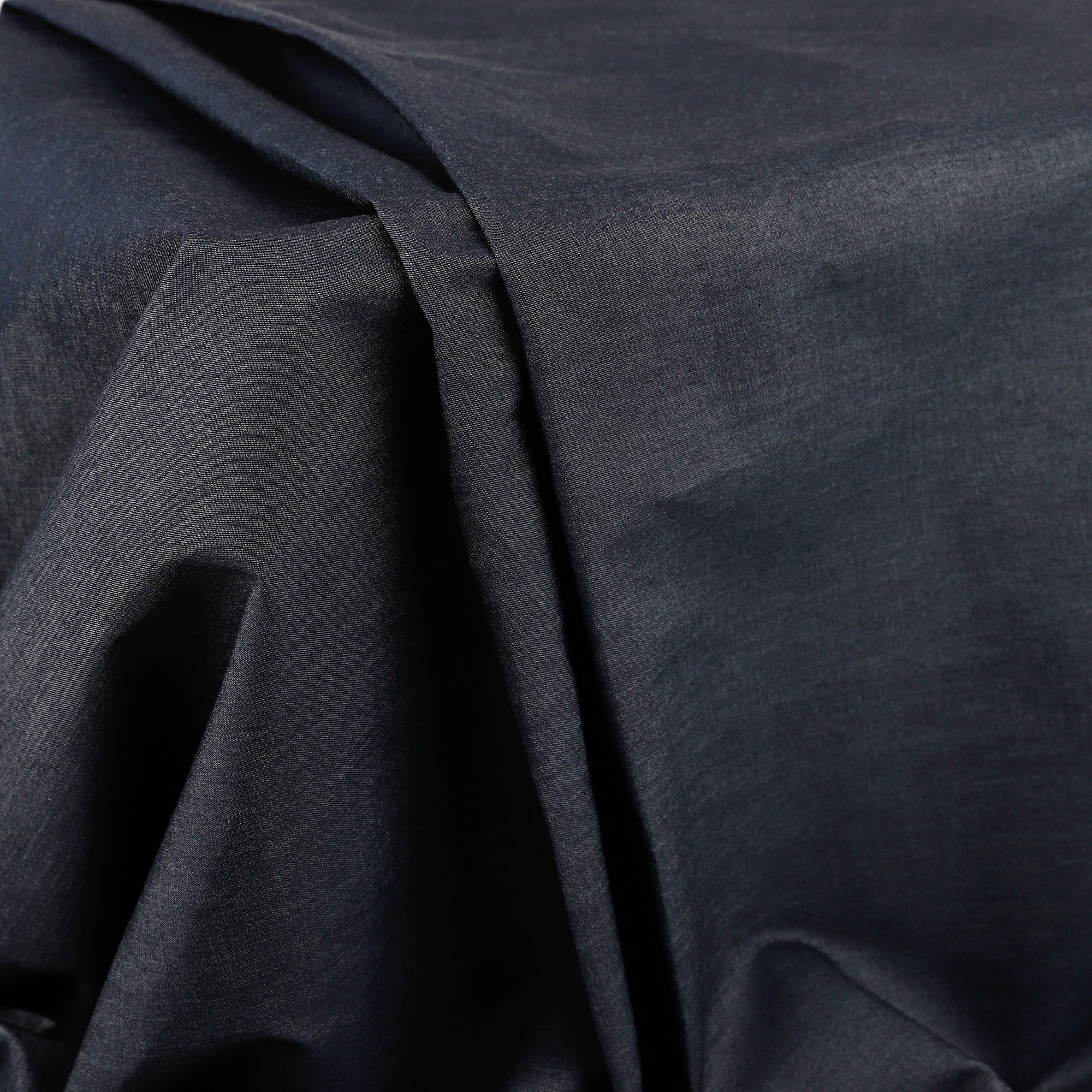 Crisp Cotton Chambray - Dark Indigo