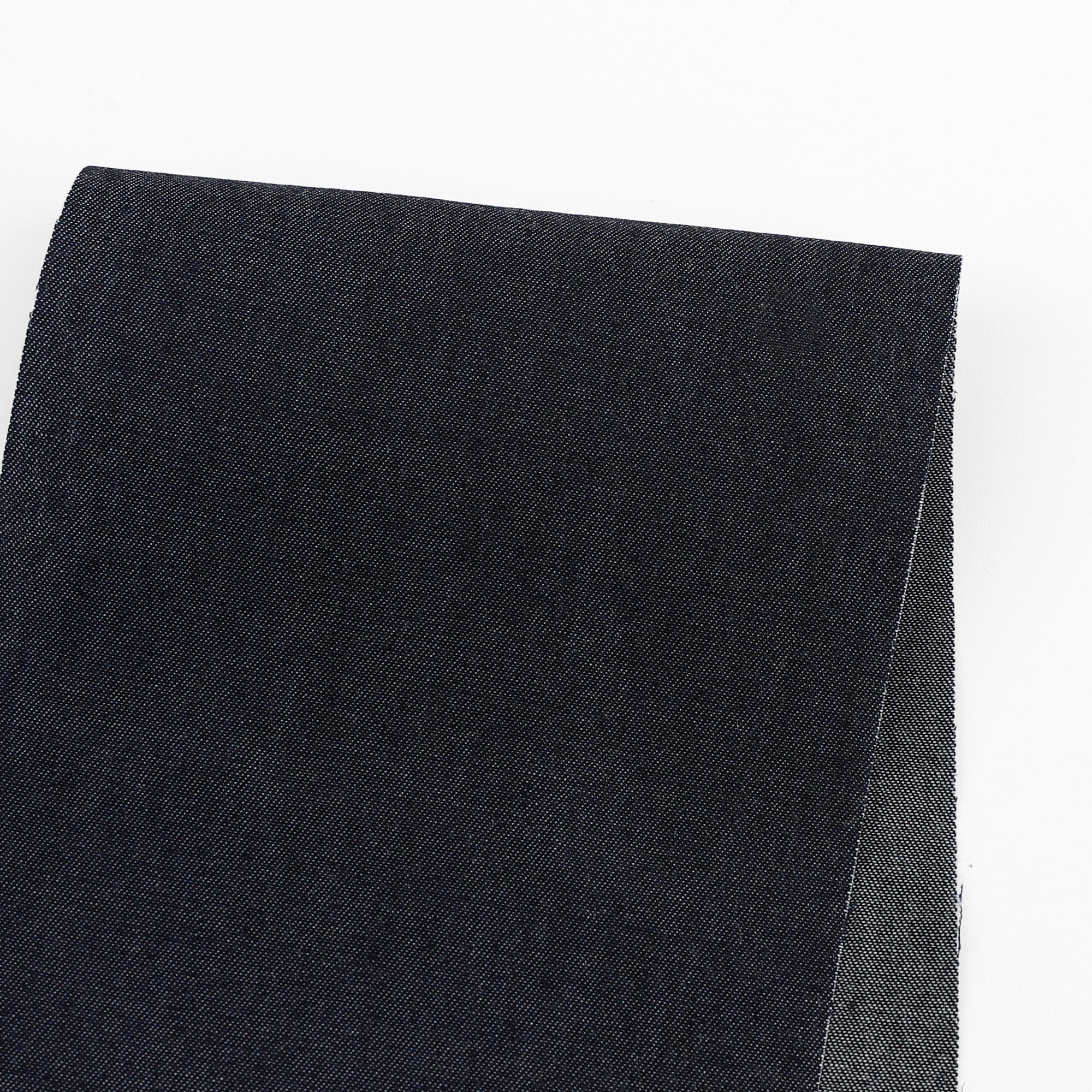 Crisp Cotton Chambray - Dark Indigo