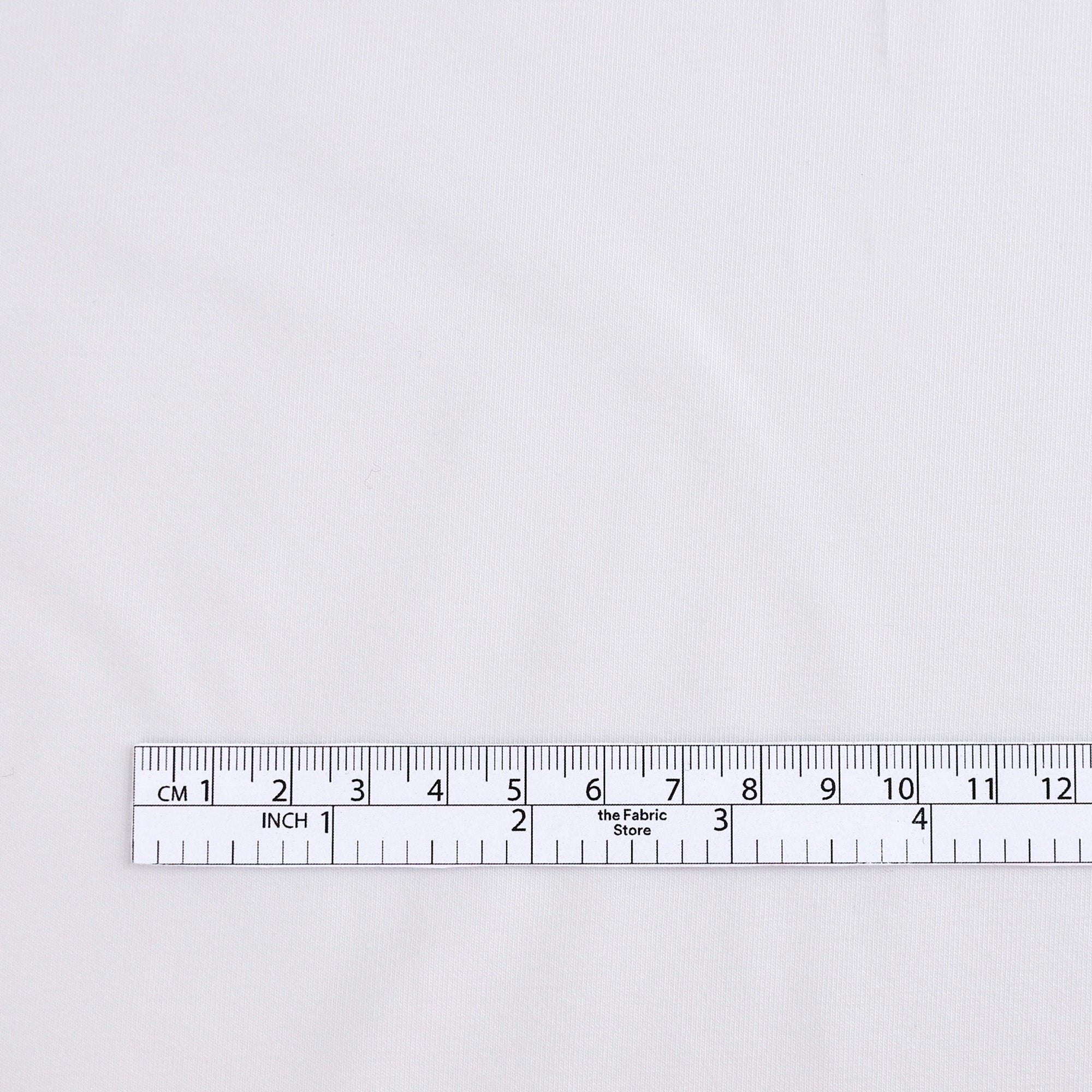 Stretch Cotton Jersey - White