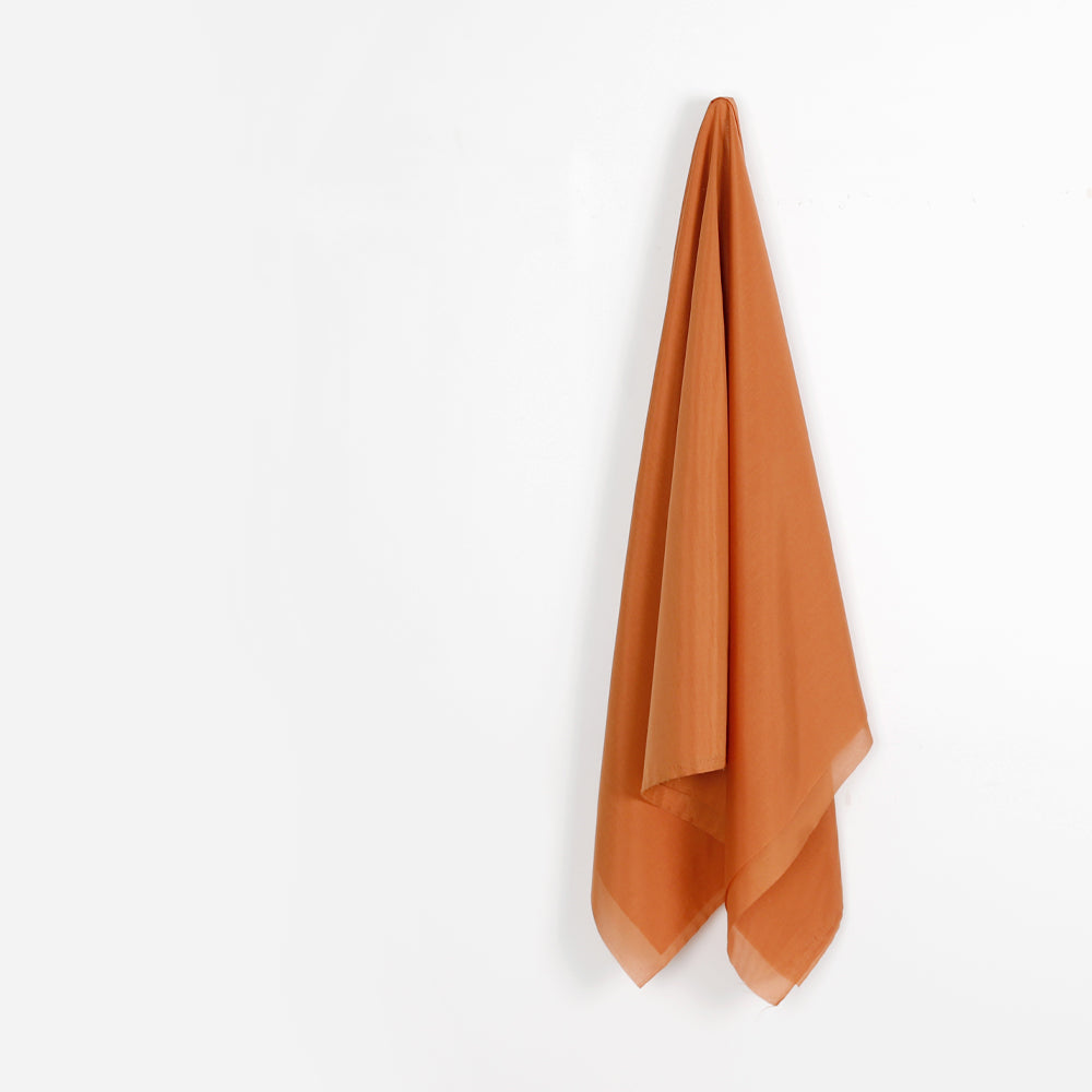 Silk Voile - Carrot