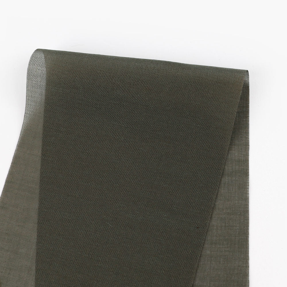 Silk Voile - Dark Khaki