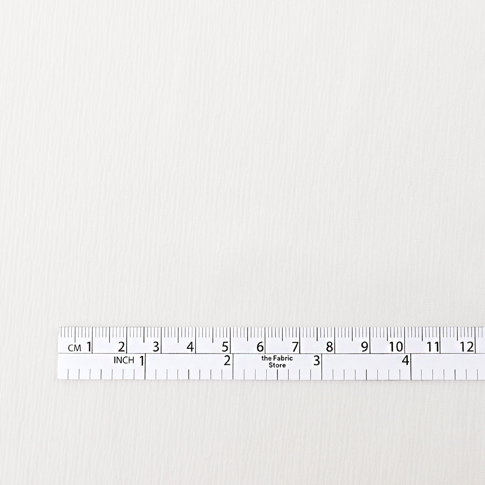 Crinkle Tissue Silk - White