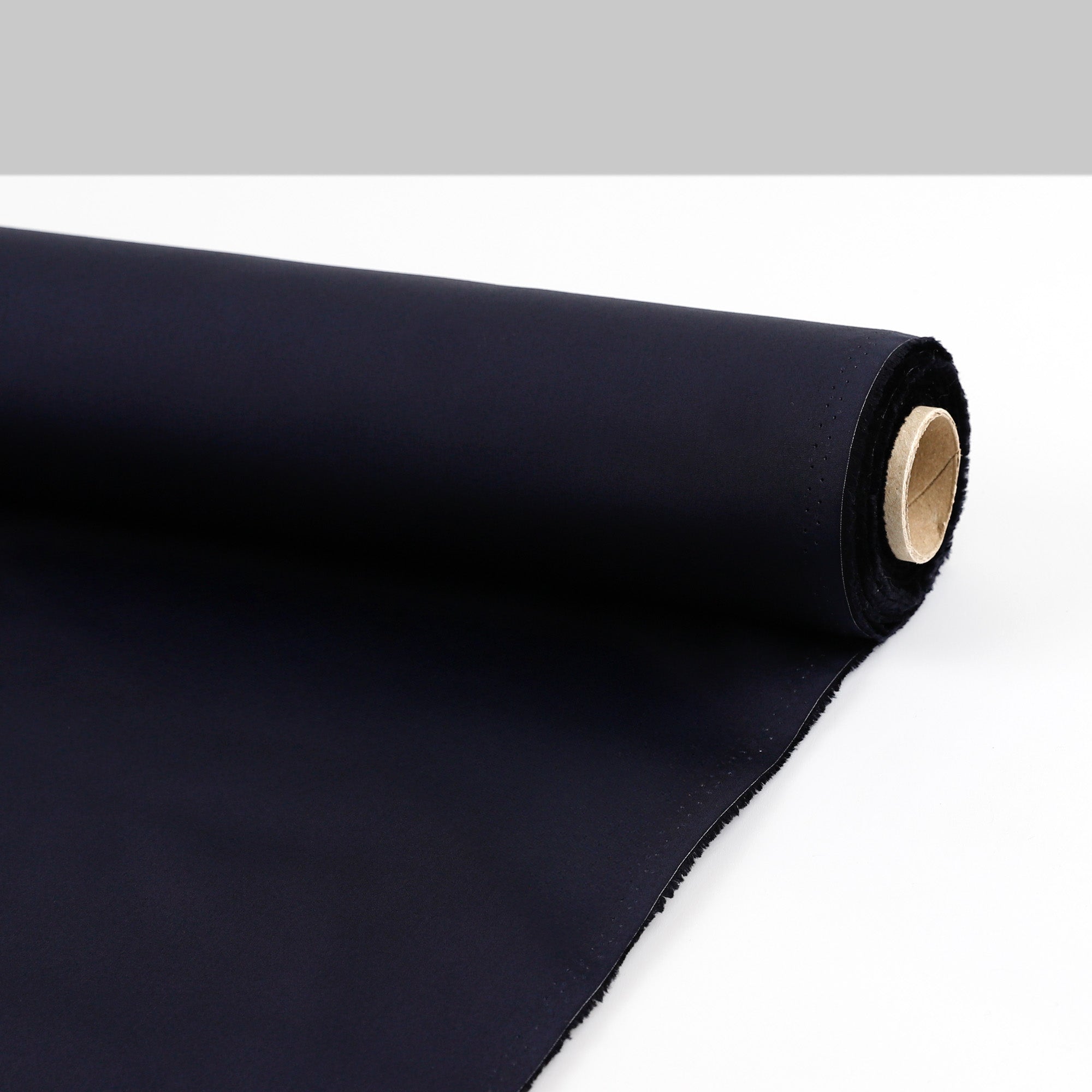 Lightweight Organic Cotton Poplin - Dark Navy