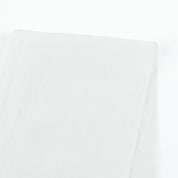 Crumpled Poly Shirting - White