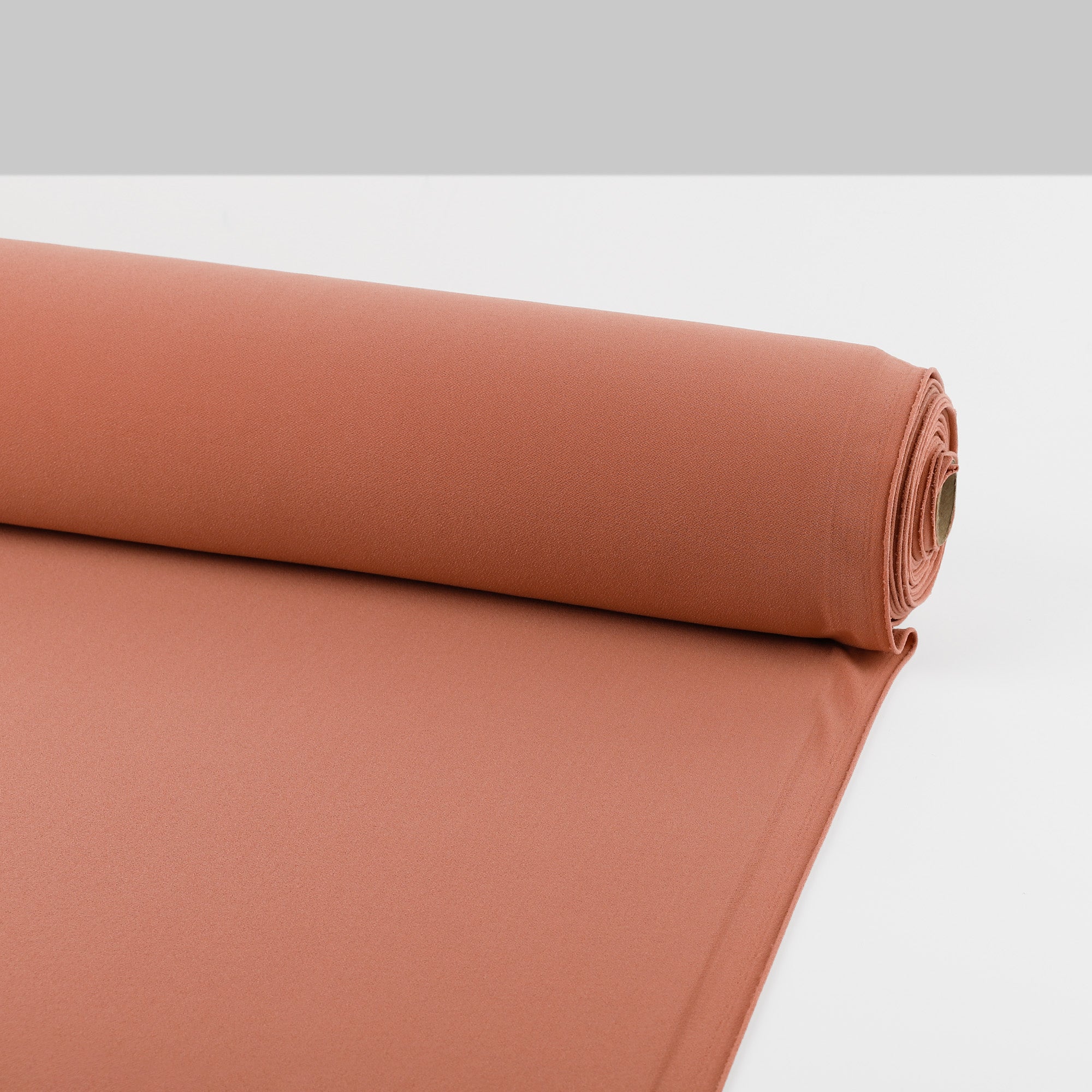 Double Faced Stretch Crepe Knit - Rosewood