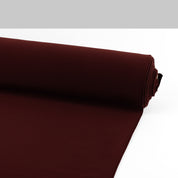 Double Faced Stretch Crepe Knit - Burgundy