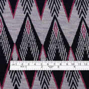 Deco Diamonds Merino Jacquard - Wisteria