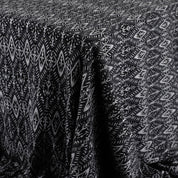 Snowflake Diamonds Merino Jacquard - Grey