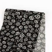 Daisy Bed  Viscose / Ecovero Crepe - Black