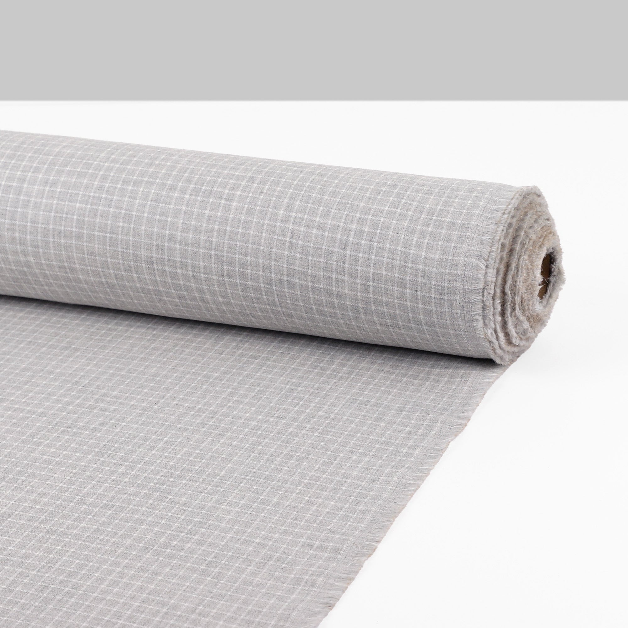 Reversible Grid Cotton Flannel - Polar