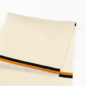 Double Stripe Tencel Jersey - Cream Mix