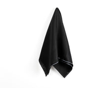 Fronds Jacquard Linen - Black