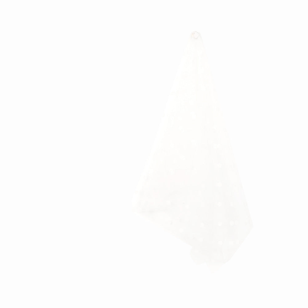 Flocked Dot Tulle - Ivory